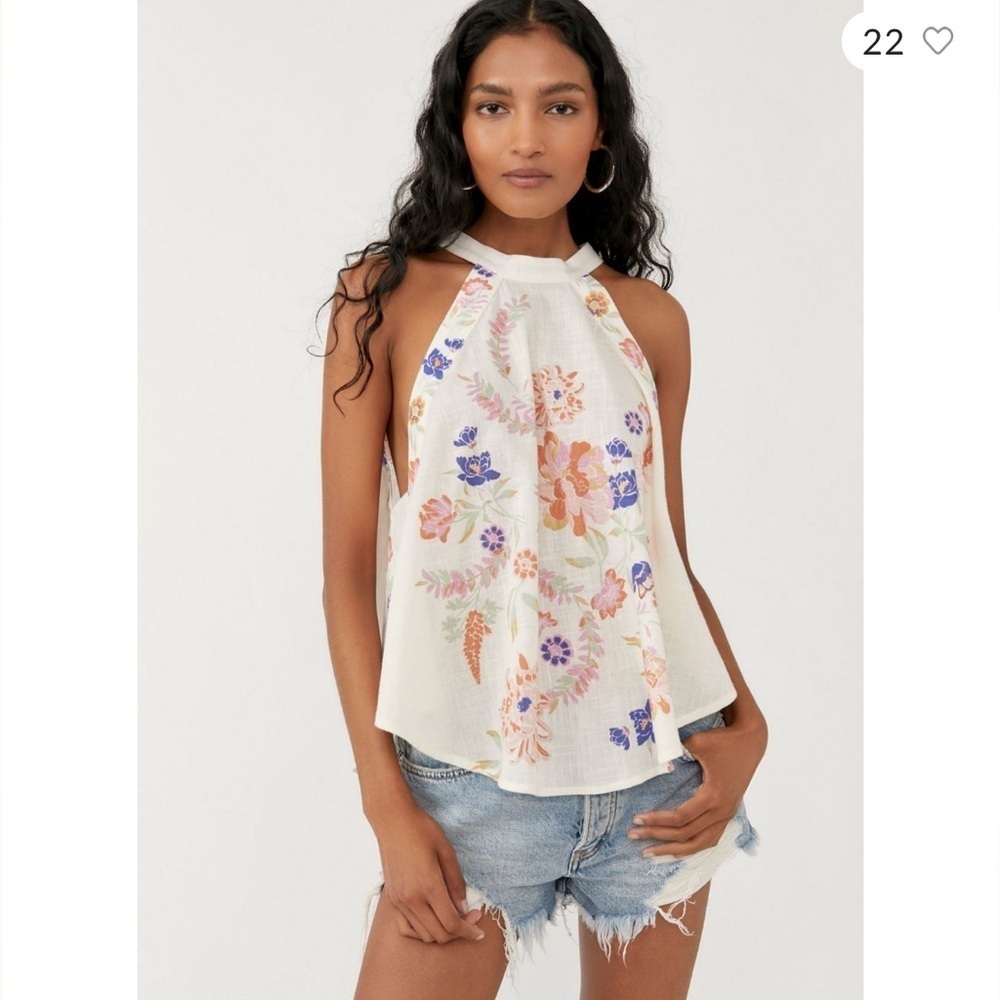 Free people Emily Printed Top
Women S Floral Flowy